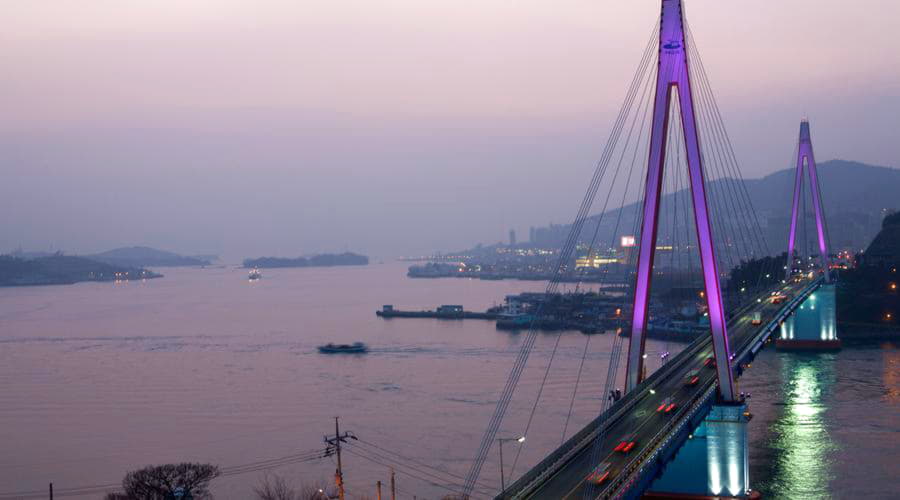 Naše služby pronájmu automobilů nabízejí rozmanitý výběr vozidel v Yeosu.